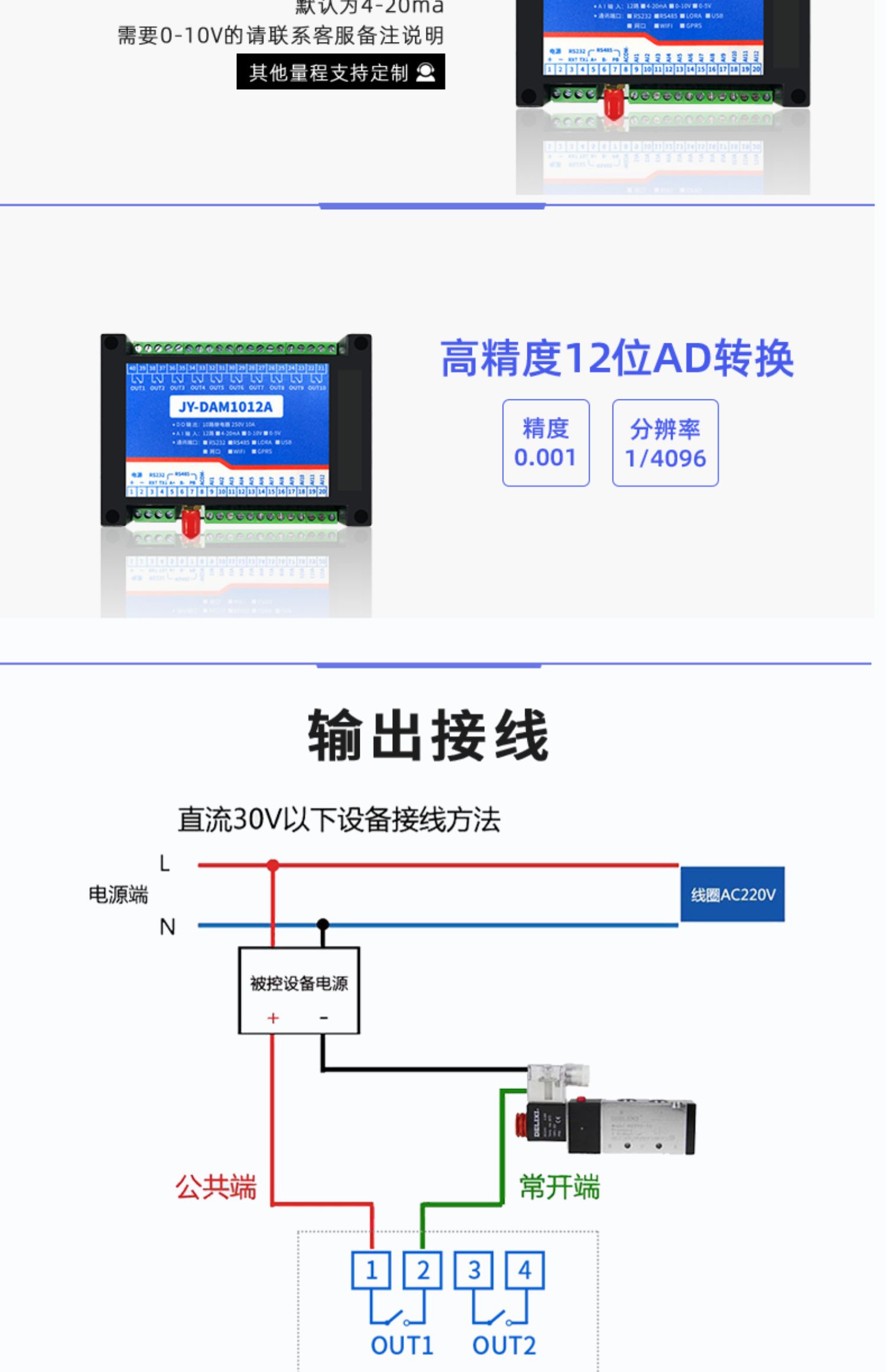 LORA1012A LoRa無(wú)線(xiàn)測(cè)控模塊設(shè)計(jì)特點(diǎn)
