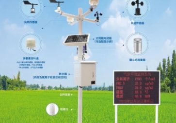 聚英物聯(lián)網(wǎng)氣象站：在線監(jiān)測(cè)對(duì)農(nóng)業(yè)生產(chǎn)有重大影響